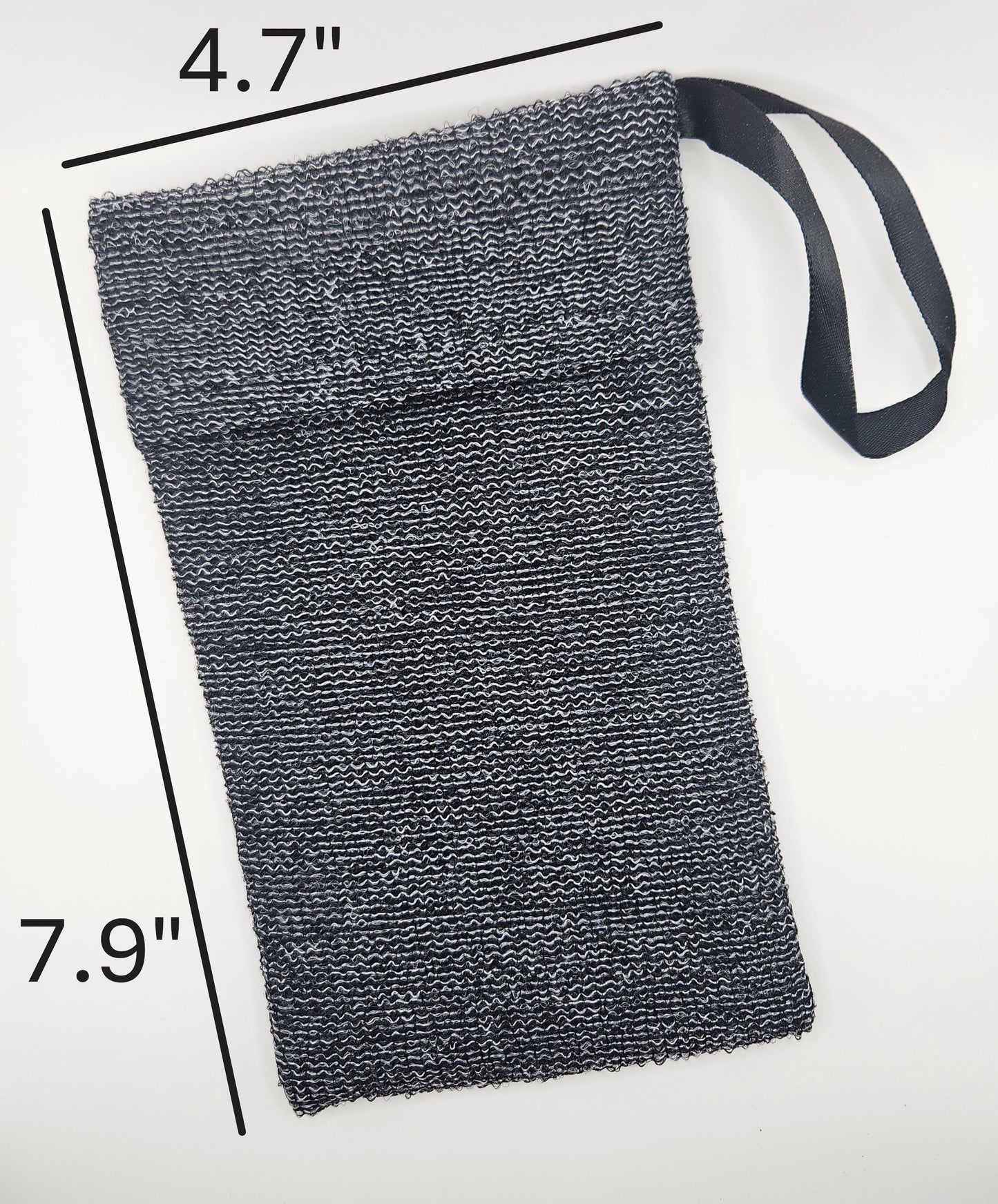 Exfoliating Soap Saver Pouch - Gray
