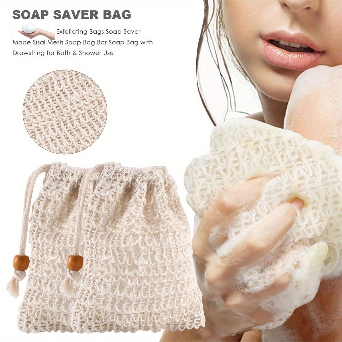 Natural Sisal Soap Pouch